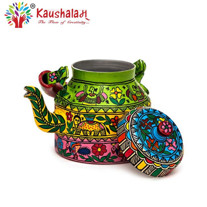 Hand Painted Kettle : Celebration