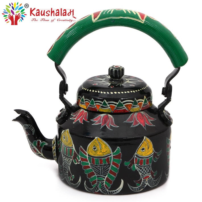 Hand Painted Kettle : Fishomania