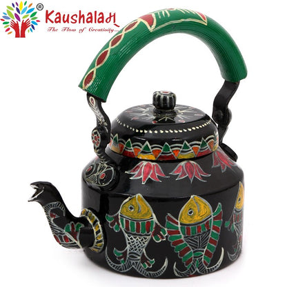 Hand Painted Kettle : Fishomania