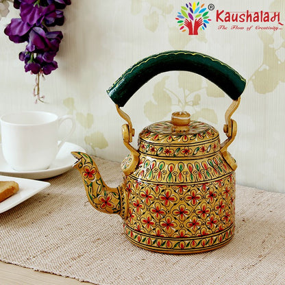 Hand Painted Kettle : 'Noor'