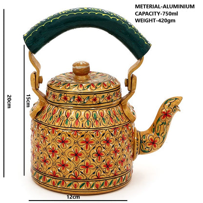 Hand Painted Kettle : 'Noor'