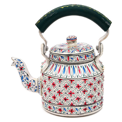 Hand Painted Tea Kettle : "Sukoon"