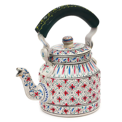 Hand Painted Tea Kettle : "Sukoon"