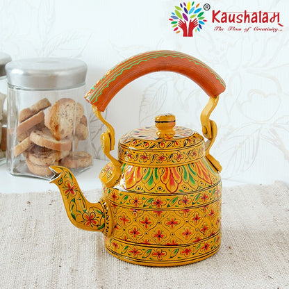 Hand Painted Kettle : "Saanjh" (evening)