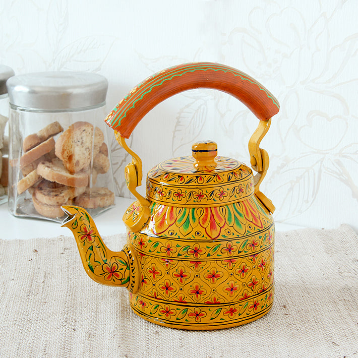 Tea set with Two Tea  Glasses & A Cookie Bowl : Tea Time Tea Set