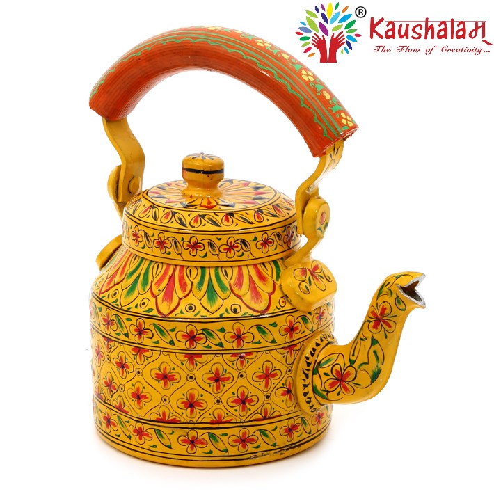 Hand Painted Kettle : "Saanjh" (evening)