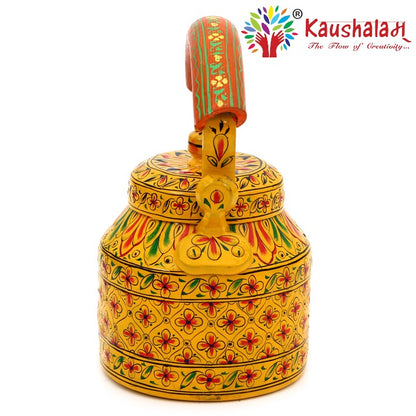 Hand Painted Kettle : "Saanjh" (evening)