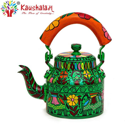 Hand Painted Kettle : Celebration