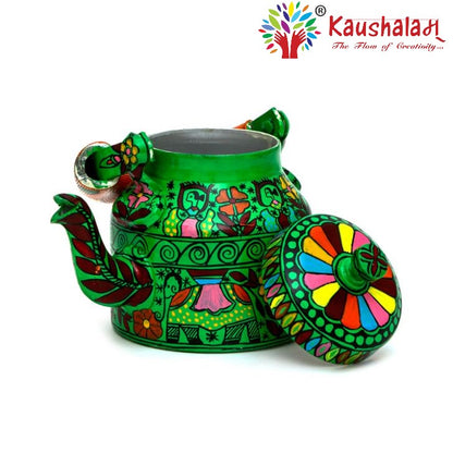 Hand Painted Kettle : Celebration