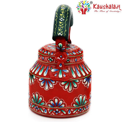 Hand Painted Kettle : Rangoli