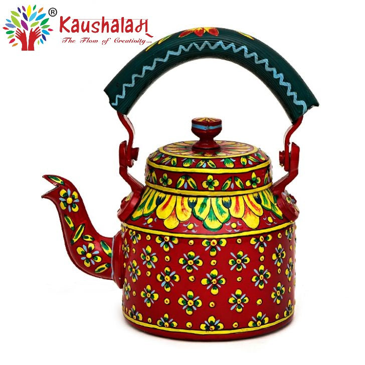 Hand Painted Kettle : Rangoli