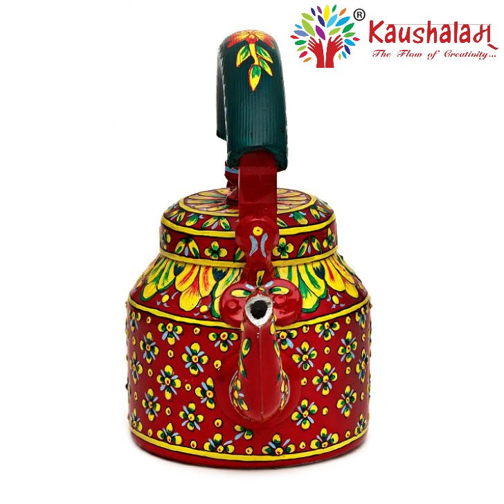 Hand Painted Kettle : Rangoli