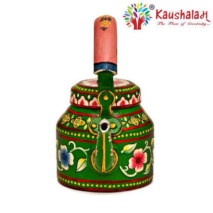 Hand Painted Kettle : Floral