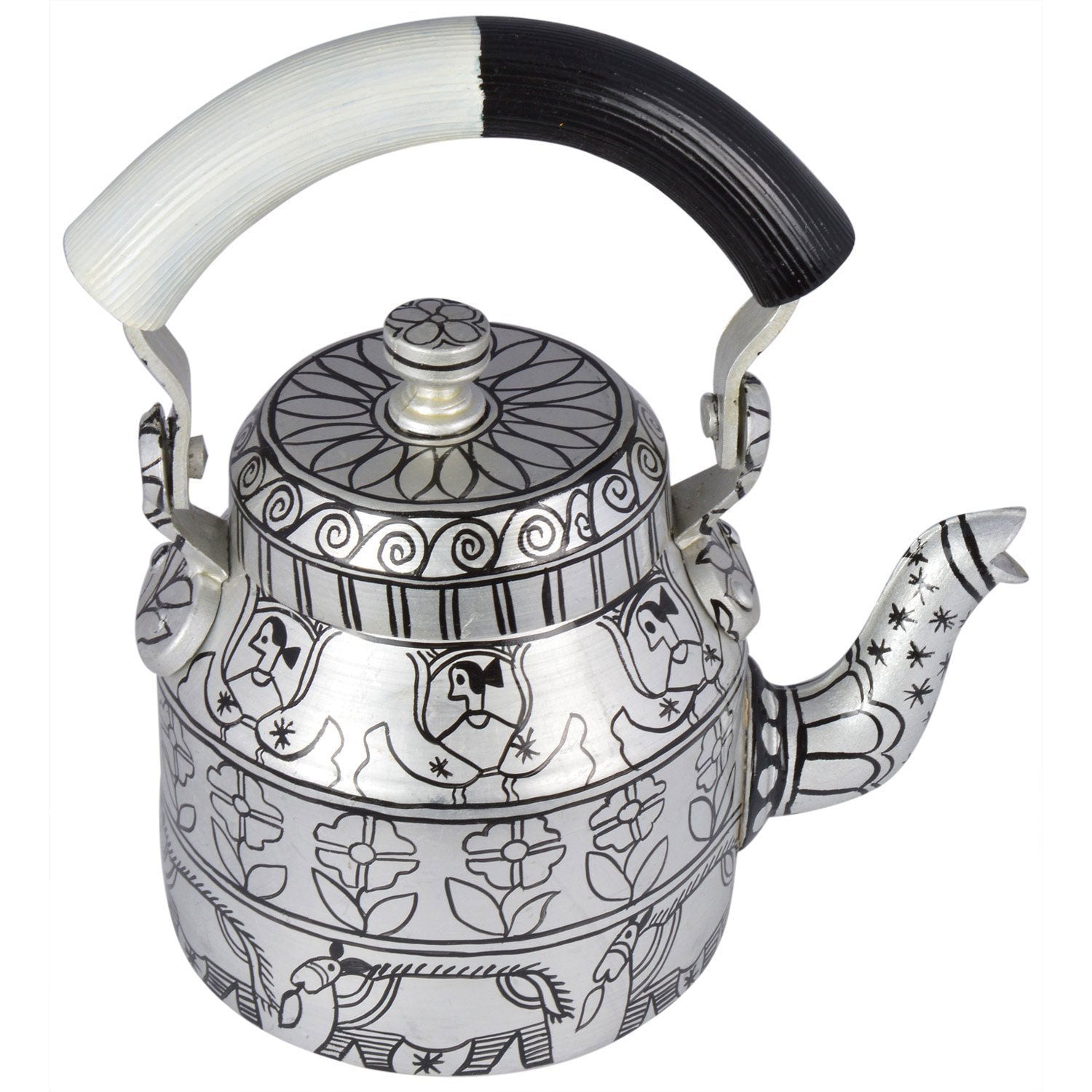 Kaushalam Tea Kettle: B & W 2