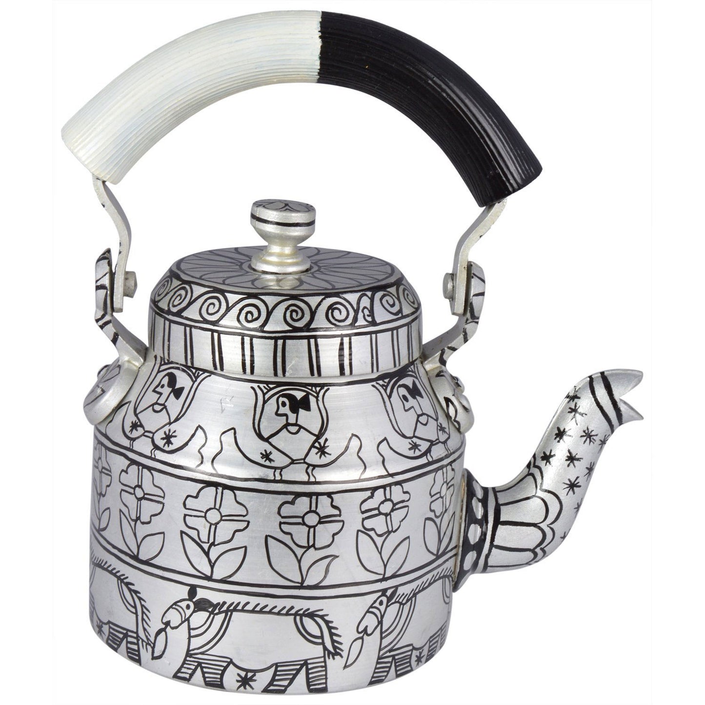 Kaushalam Tea Kettle: B & W 2