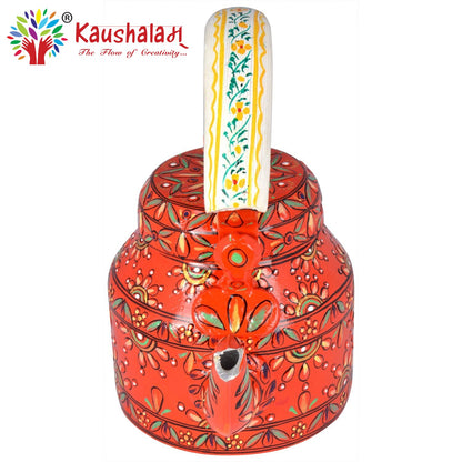 Hand Painted Kettle : Tomatina