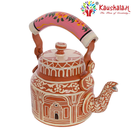 Hand Painted Kettle : Hawamahal