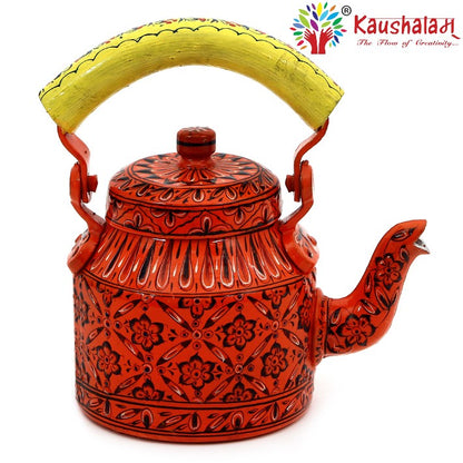 KAUSHALAM TEA KETTLE: ORANGE DELIGHT III