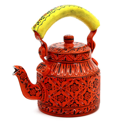 Hand Painted Kettle : Sun Set