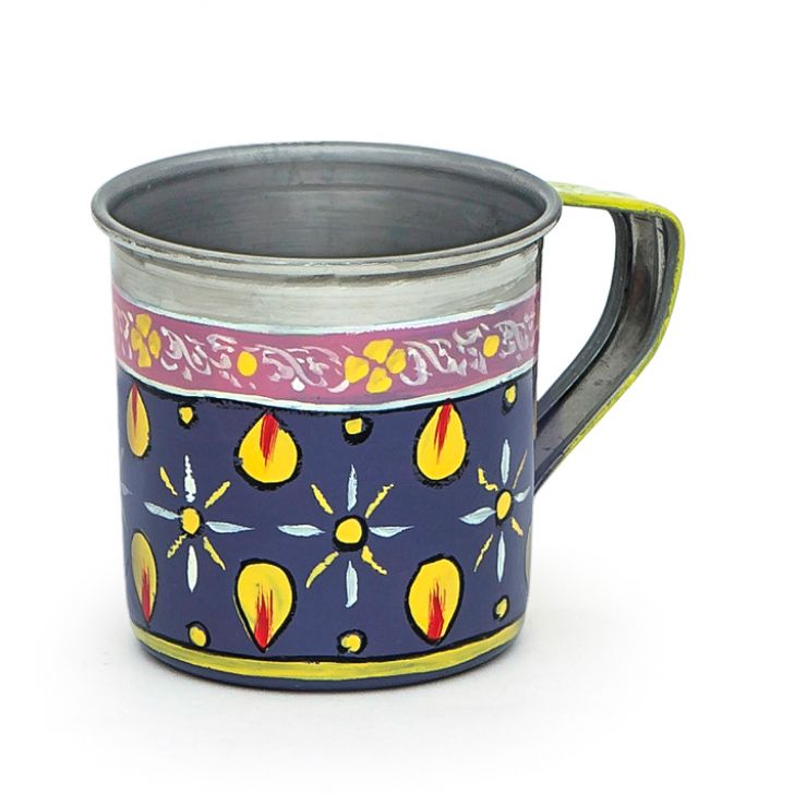 Hand Painted Tea Cup Set 6: Mughal