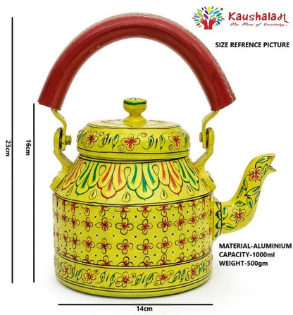 Hand Painted Kettle :  Jungle Kingdom