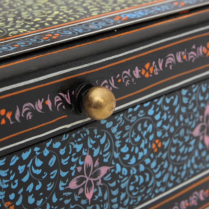 Hand Painted Tea Box