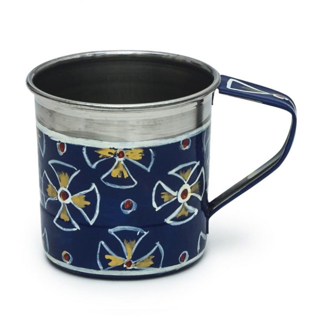 KAUSHALAM TEA SET: ROYAL BLUE