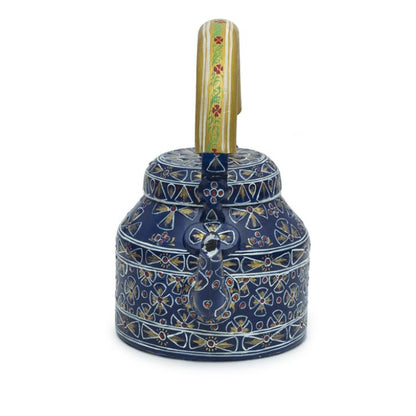 KAUSHALAM TEA SET: ROYAL BLUE