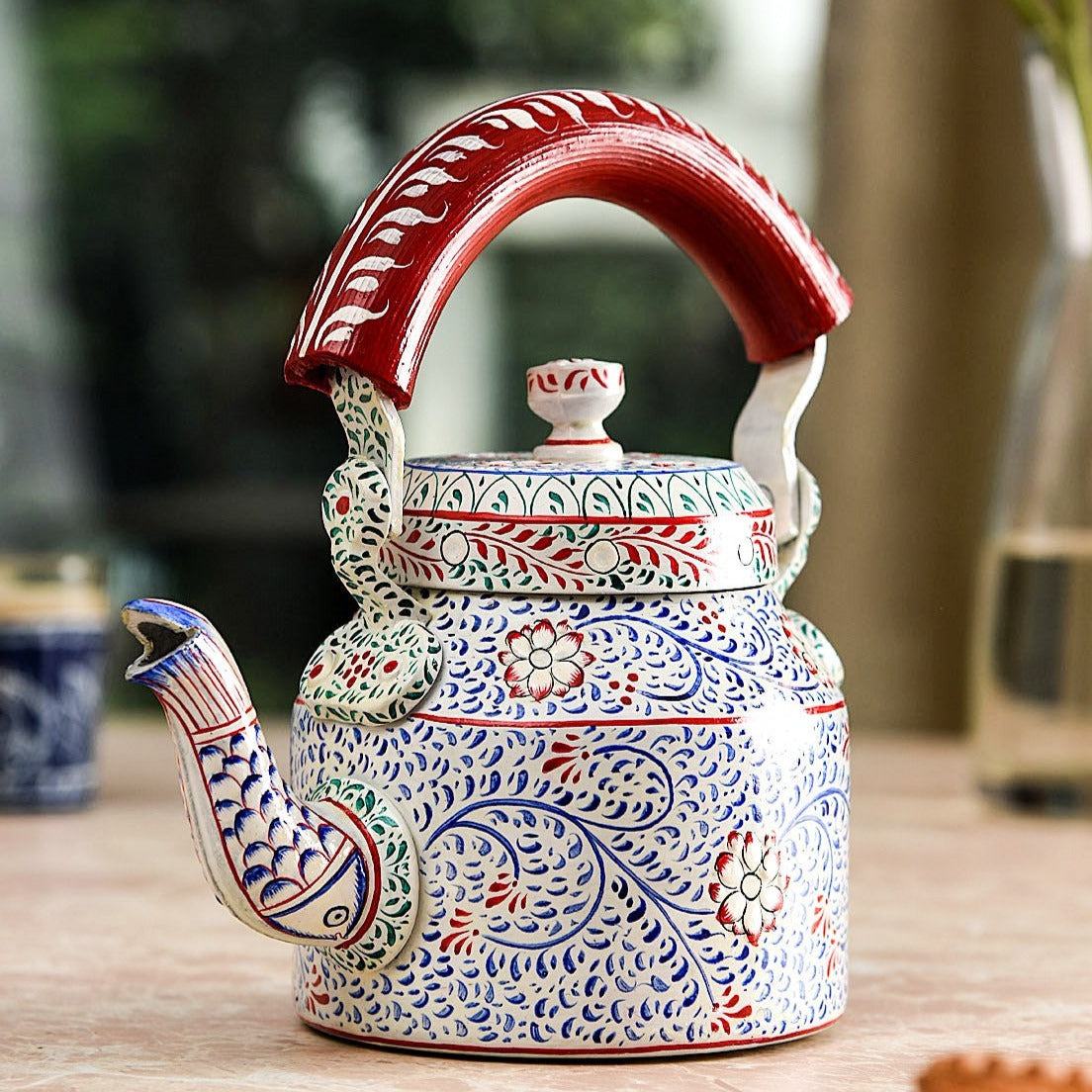 Hand Painted Tea Pot : Elegant