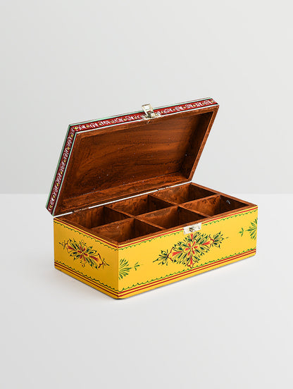 Hand Painted Tea Box