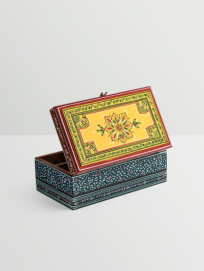 Hand Painted Tea Box