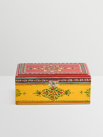 Hand Painted Tea Box