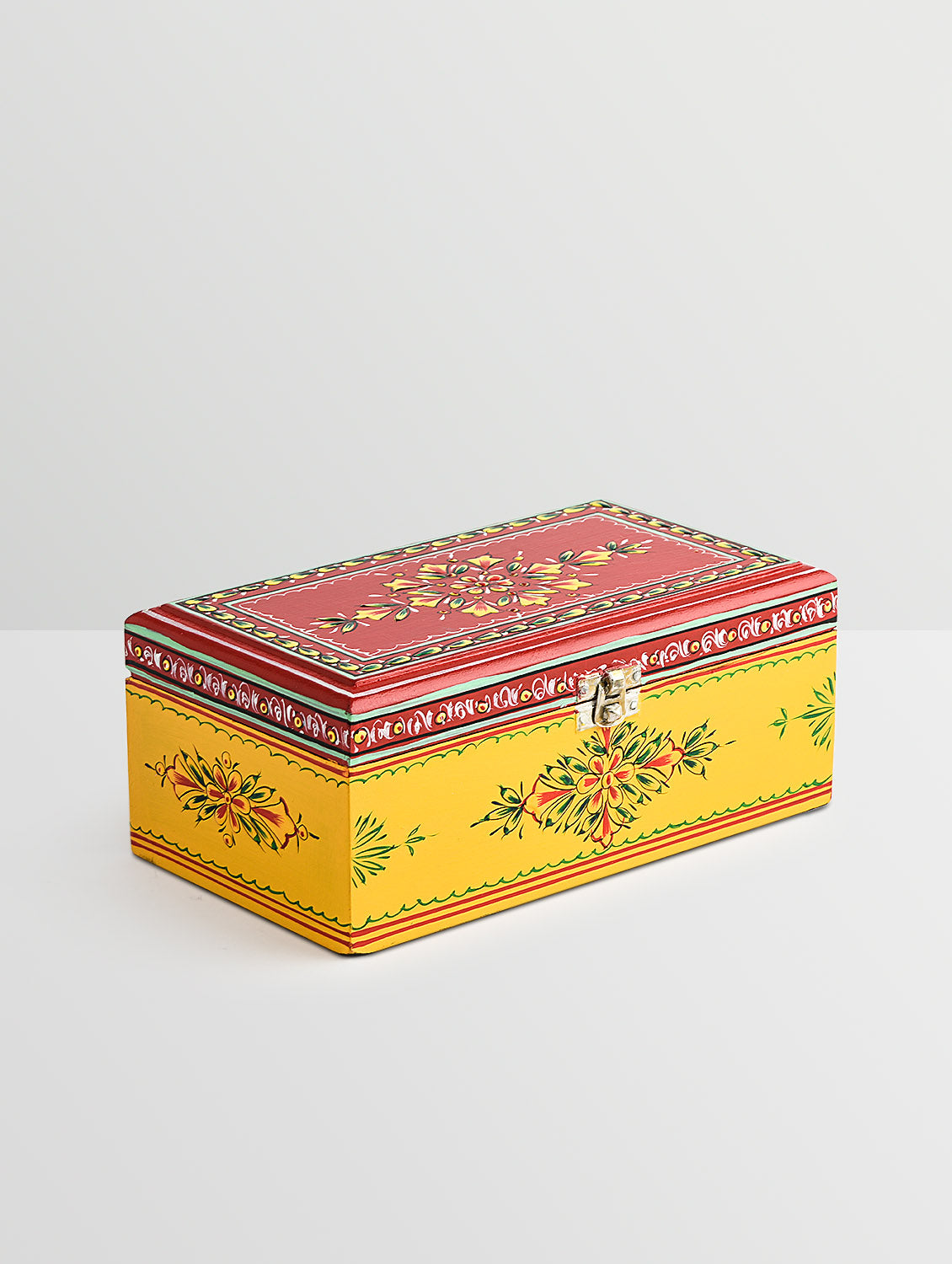 Hand Painted Tea Box