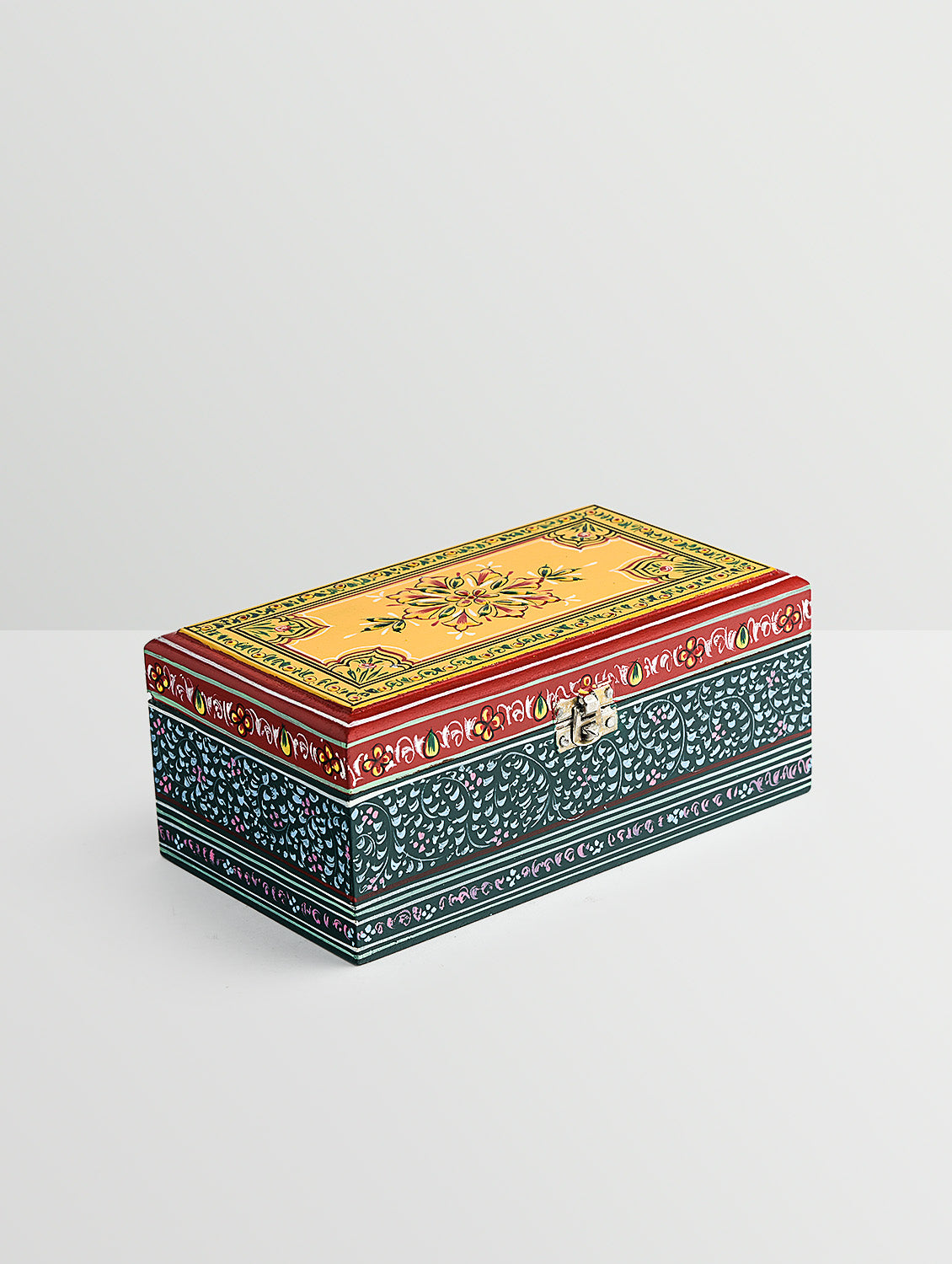 Hand Painted Tea Box